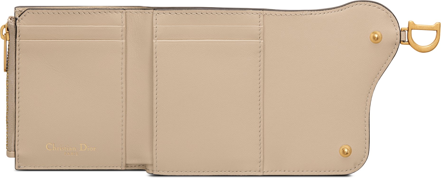 디올 새들 로터스 지갑 S5652CCEH_M116