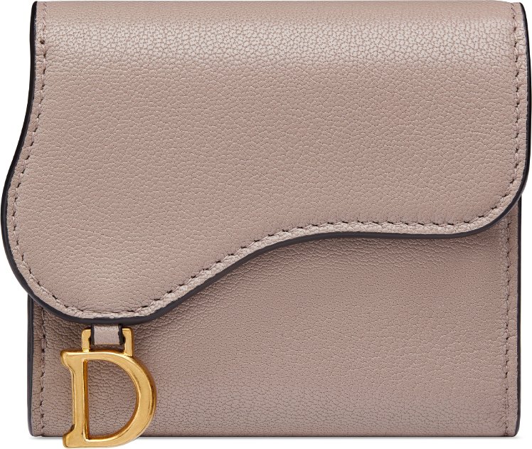 Dior saddle wallet deals