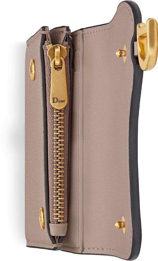 (現貨) DIOR SADDLE LOTUS 銀包