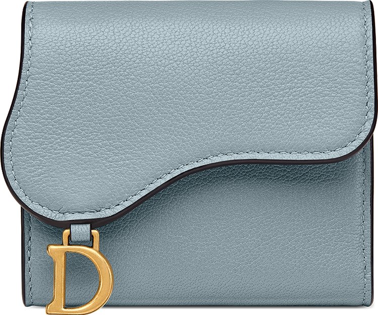 Saddle Lotus Wallet Front view