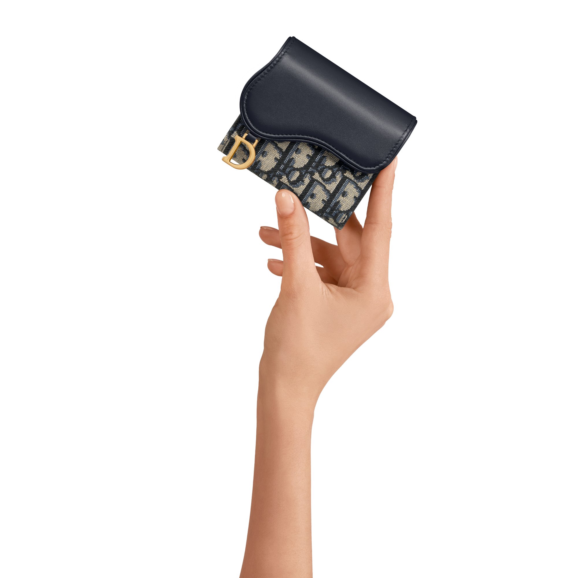 Saddle Lotus Wallet Detailed view