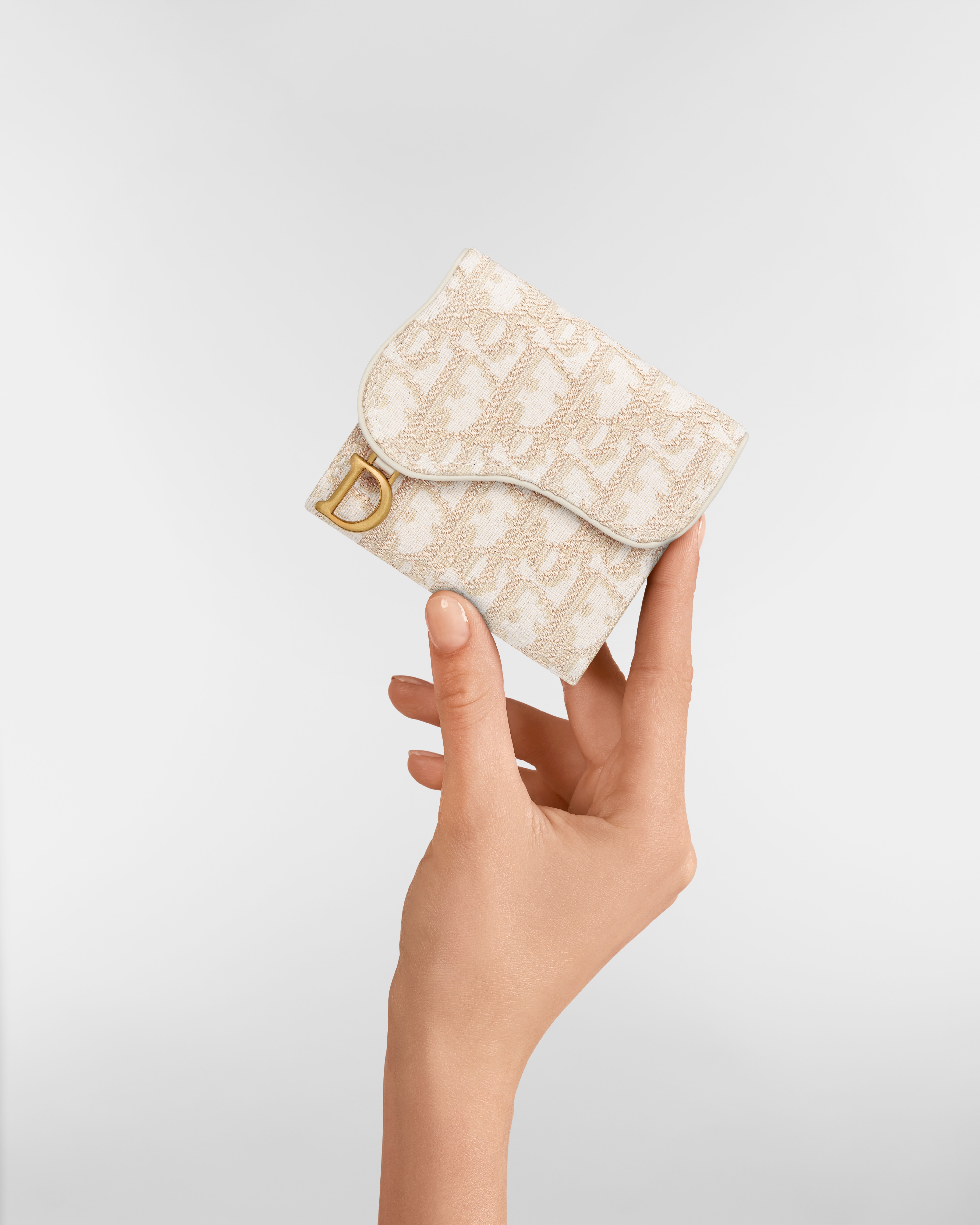 DIOR | Saddle Lotus ウォレット ディオール オブリーク ジャカード