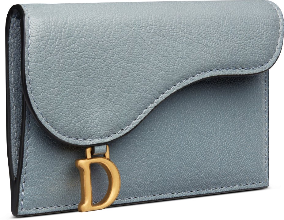 디올 새들 코스모스 지퍼 카드 홀더 S5692CCEH_M81B