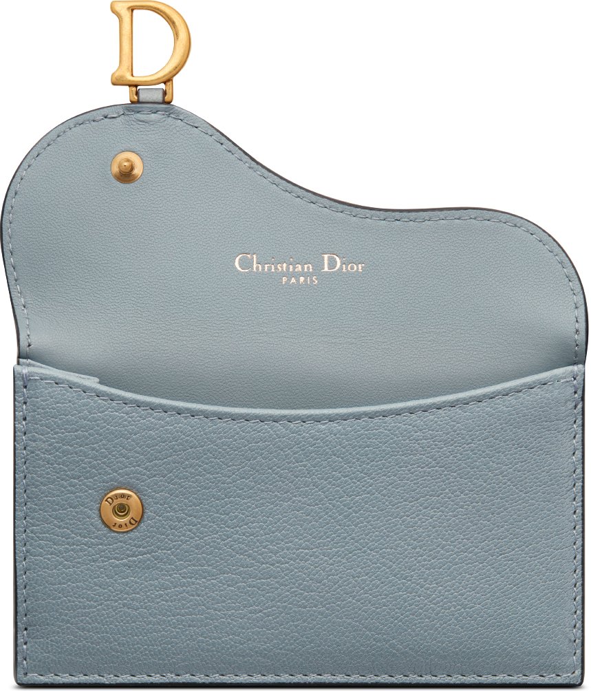 디올 새들 코스모스 지퍼 카드 홀더 S5692CCEH_M81B