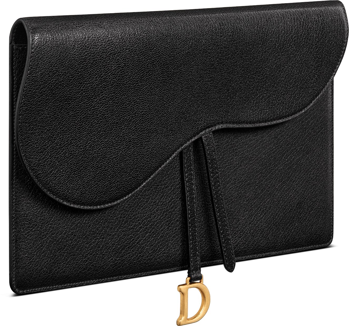 Saddle Pouch Three quarter closed view