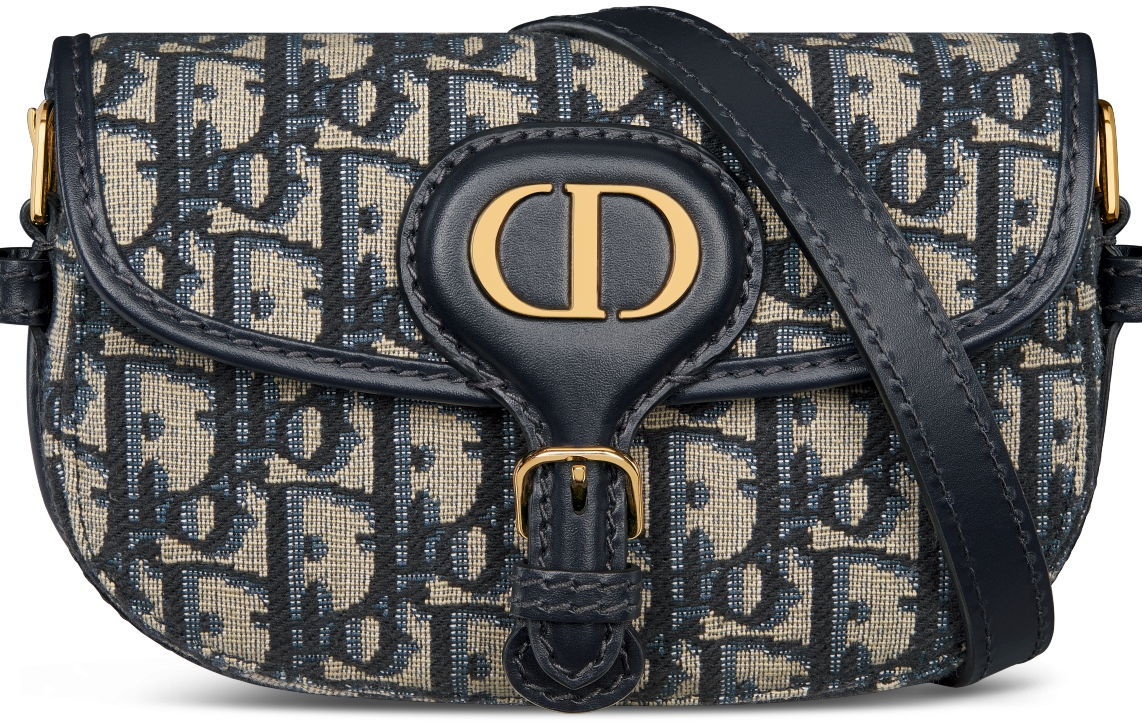 Dior Bobby Mini Bag Blue Dior Oblique Jacquard | DIOR