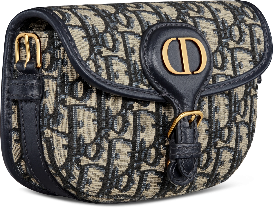 Dior Bobby Mini Bag Blue Dior Oblique Jacquard DIOR