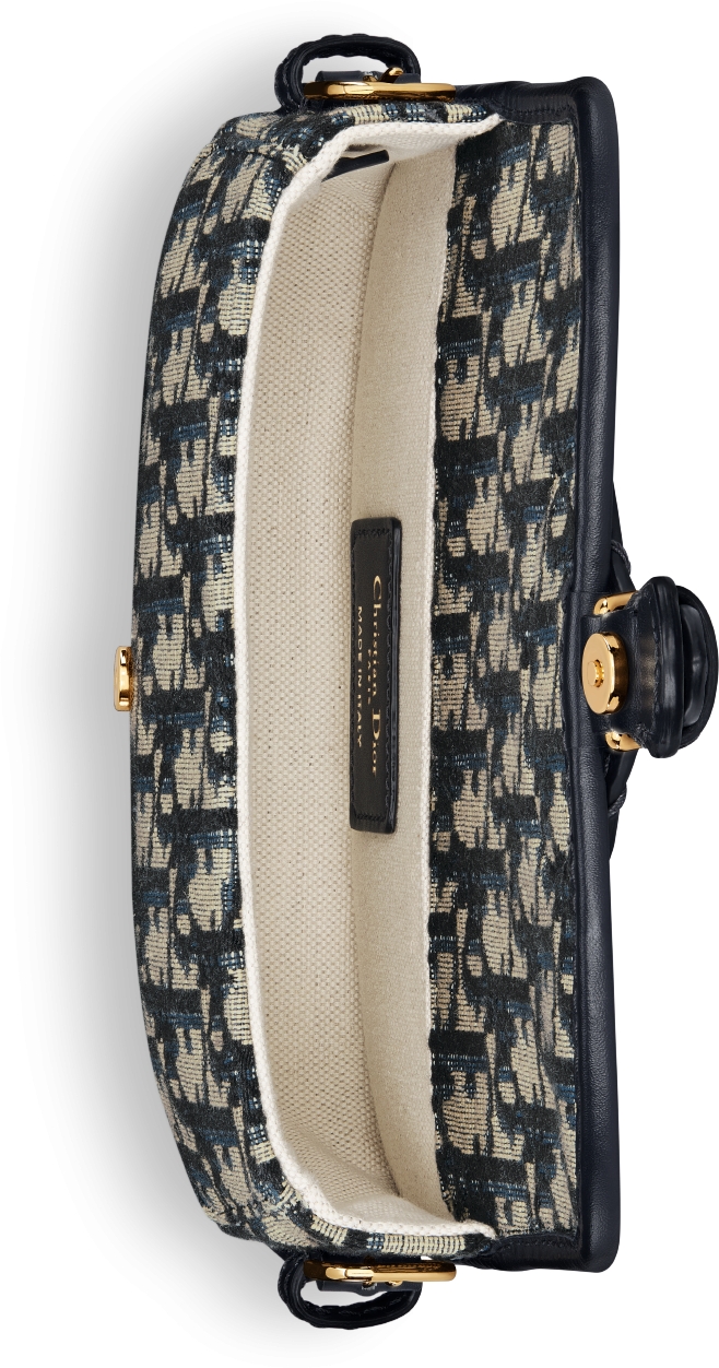 Dior Bobby Mini Bag Blue Dior Oblique Jacquard DIOR