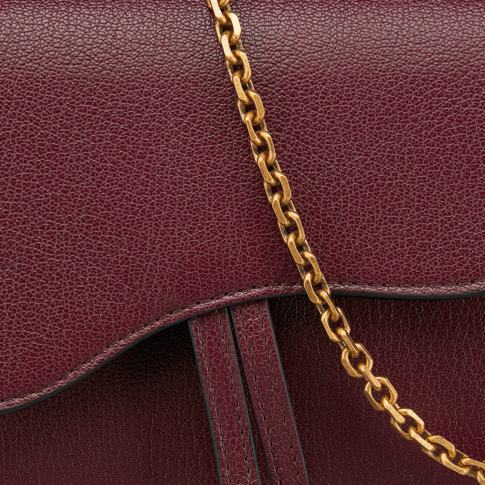 Dior saddle burgundy hotsell