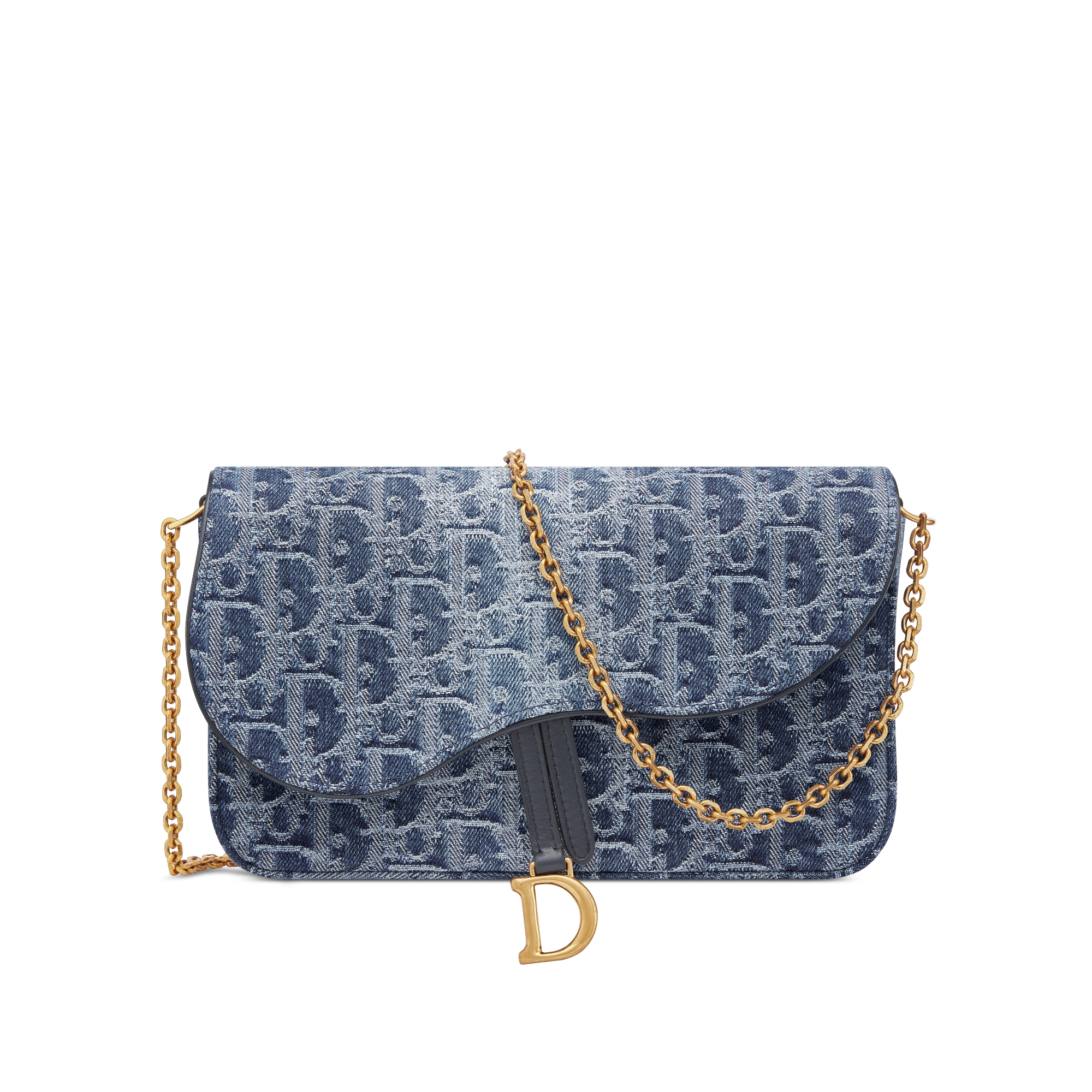 Saddle チェーンポーチ スモール　dior diorbag 23-24AW♢実用的なサイズ♪】DIOR SADDLE チェーンポーチ (Dior