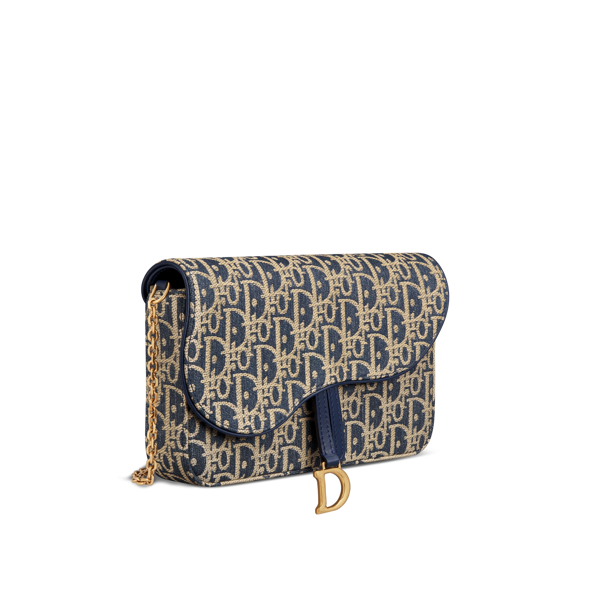 Medium Saddle Pouch with Chain