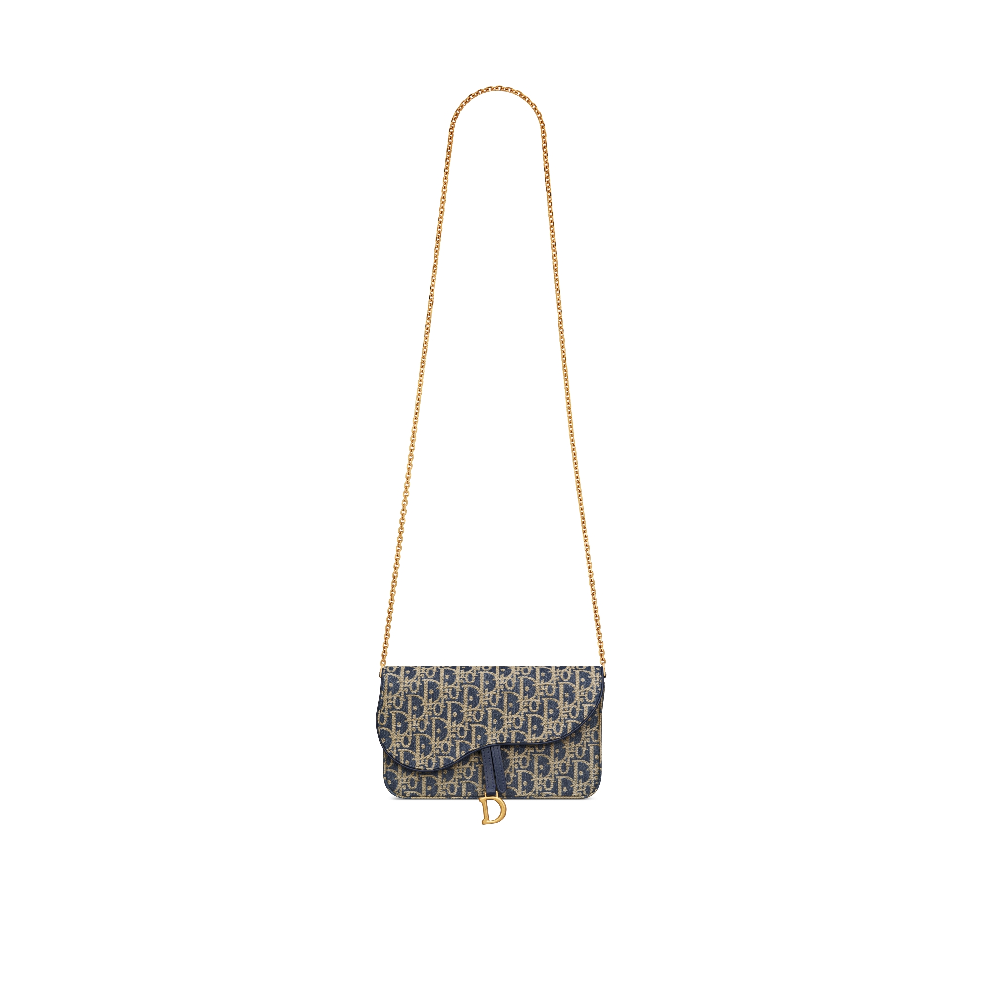 Medium Saddle Pouch with Chain