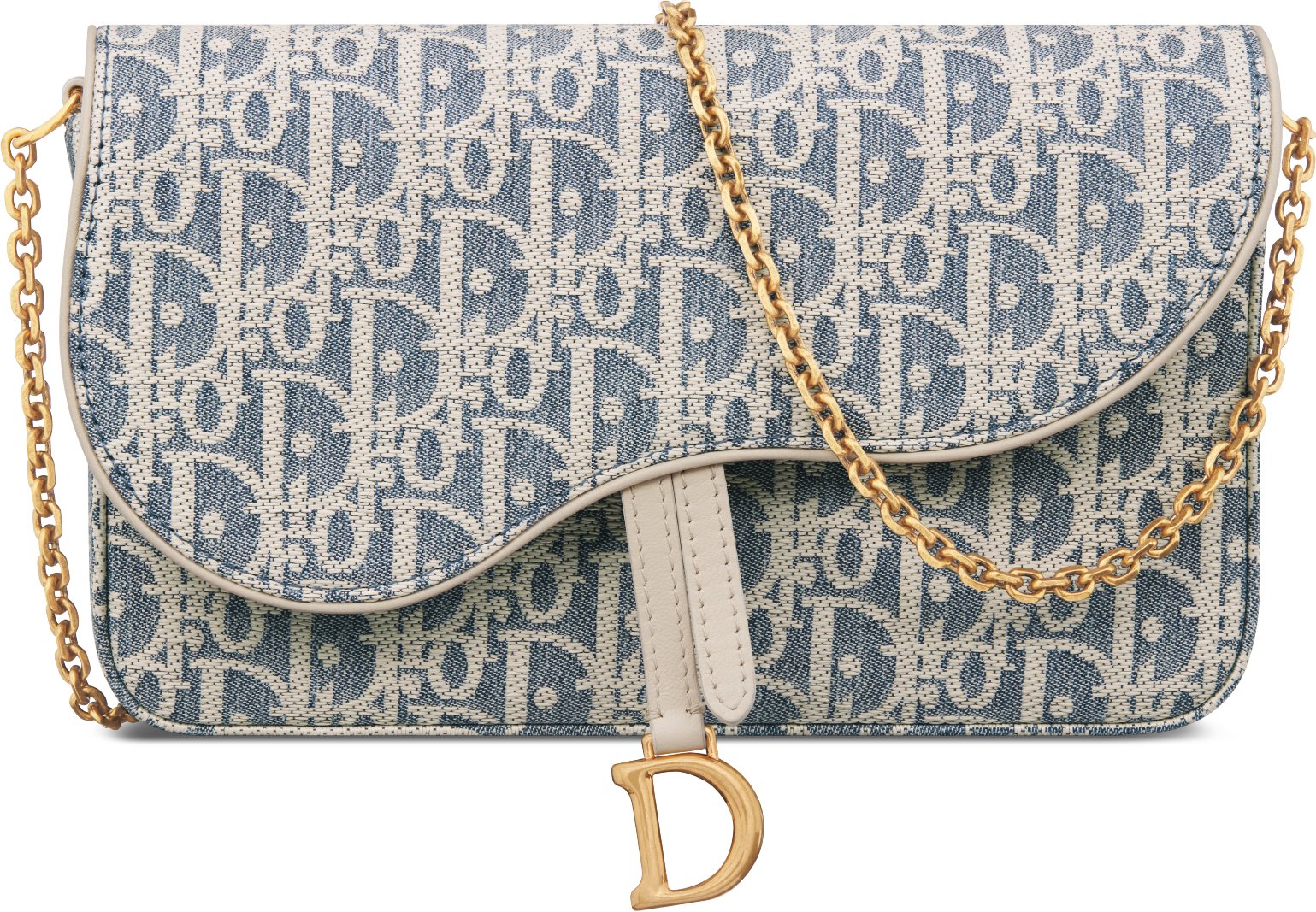 Medium Saddle Pouch with Chain aria_woman_viewcode_e01