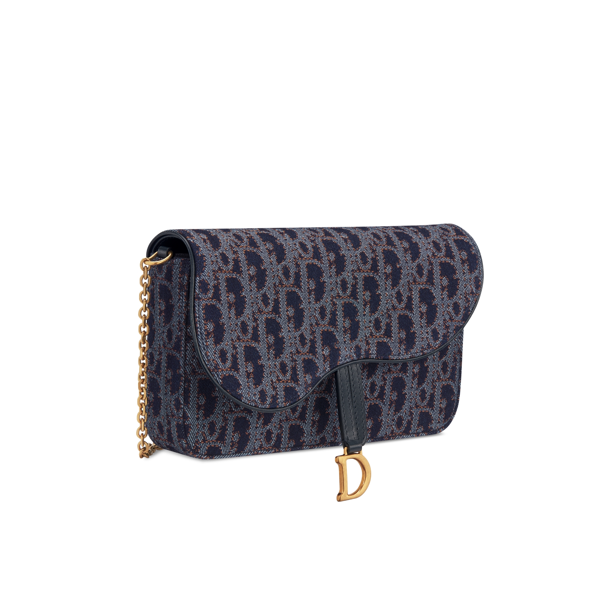 Medium Saddle Pouch with Chain