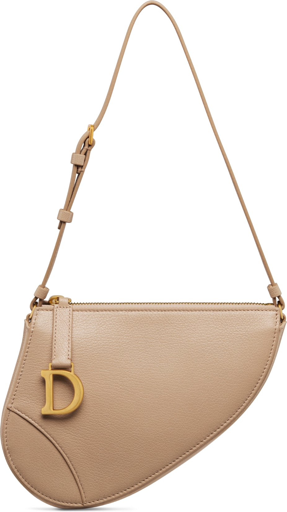 Bolso de mano Saddle Rodeo Piel de cabra color galleta DIOR