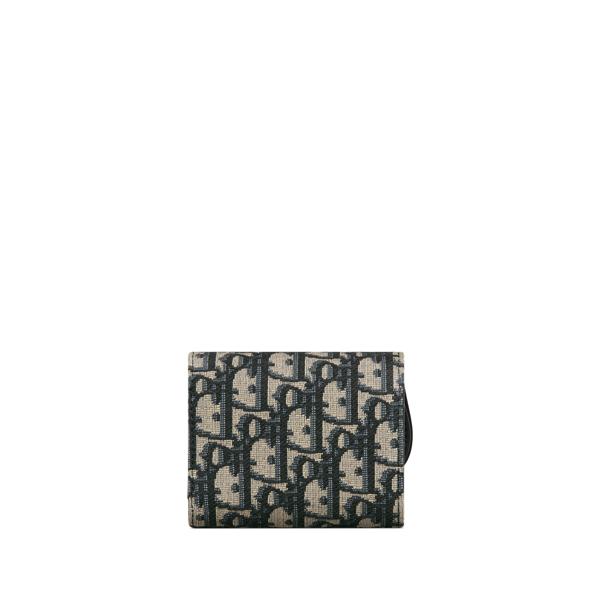 【日本限定】Saddle Nymphea ウォレット ディオール オブリーク ジャカード E08