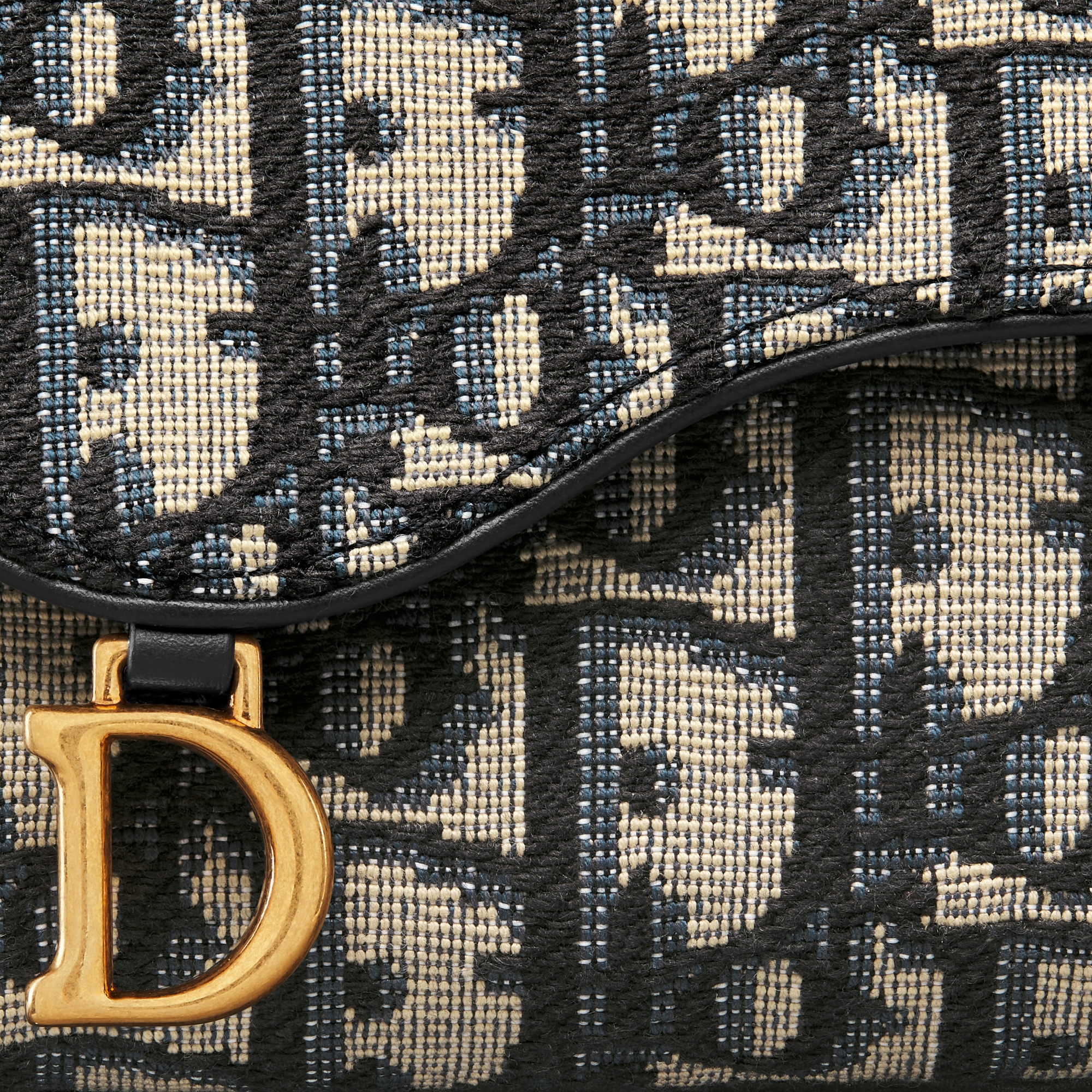 DIOR | 【日本限定】Saddle Nymphea ウォレット ディオール オブリーク