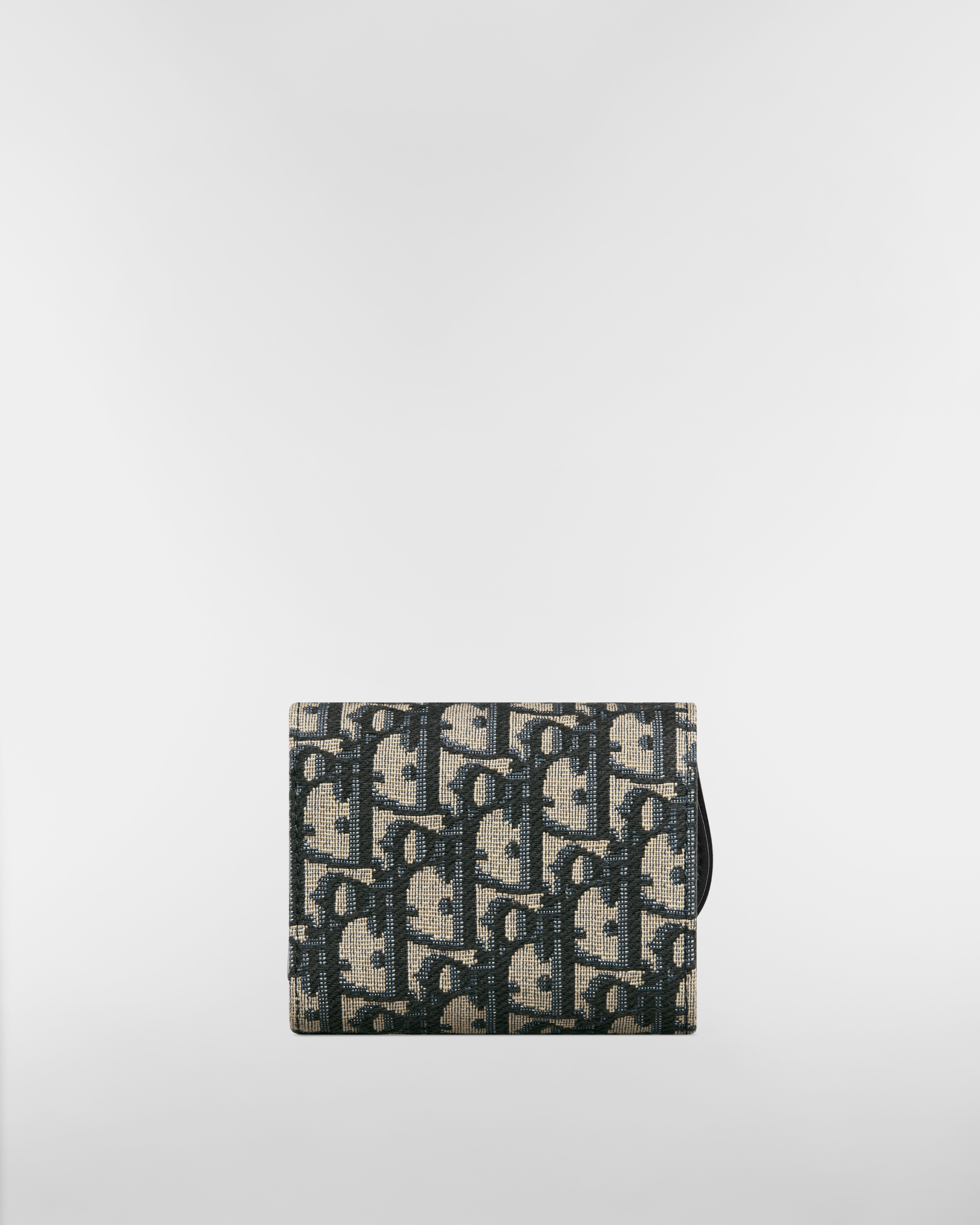 【日本限定】Saddle Nymphea ウォレット ディオール オブリーク ジャカード E08