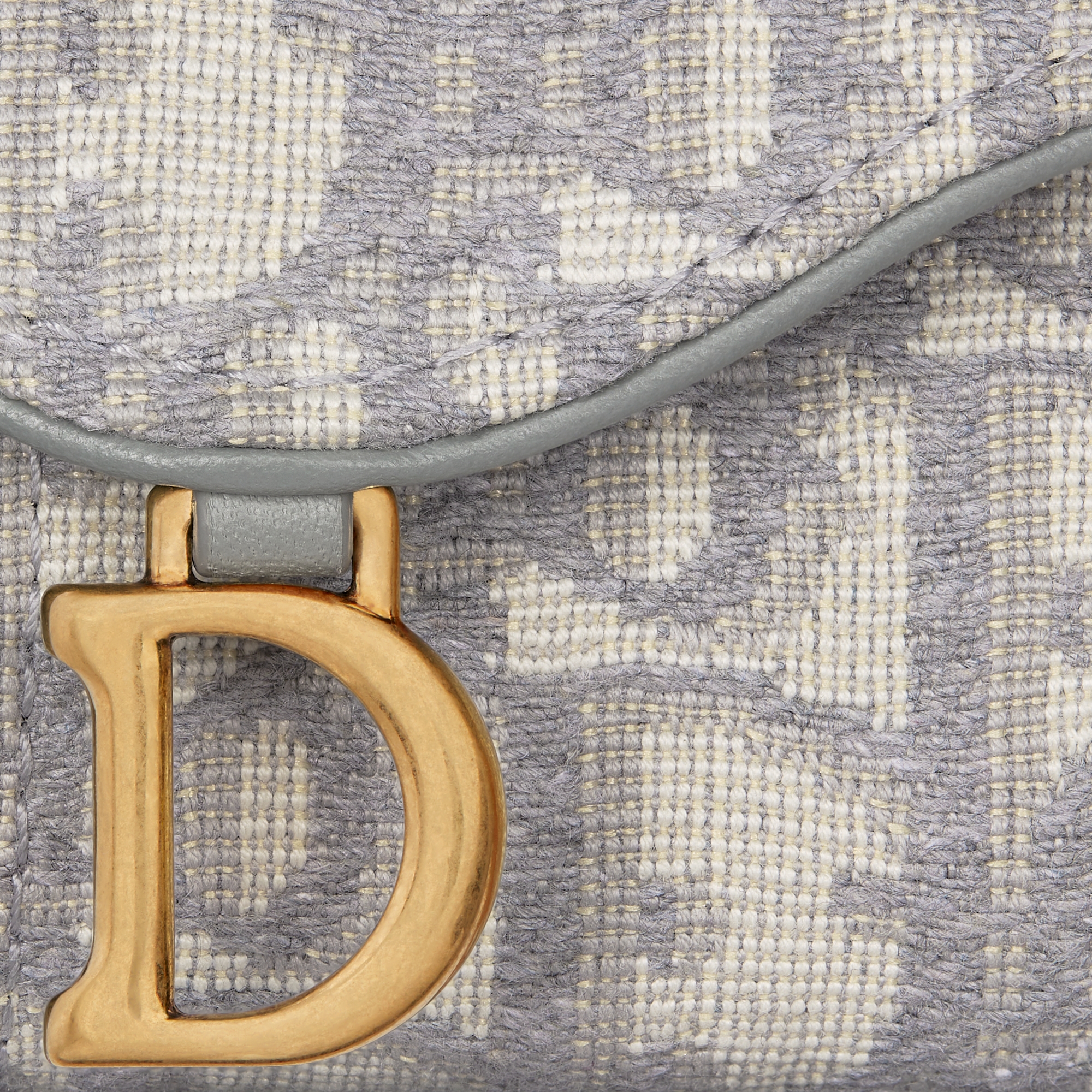 【日本限定】Saddle Nymphea ウォレット ディオール オブリーク ジャカード E09