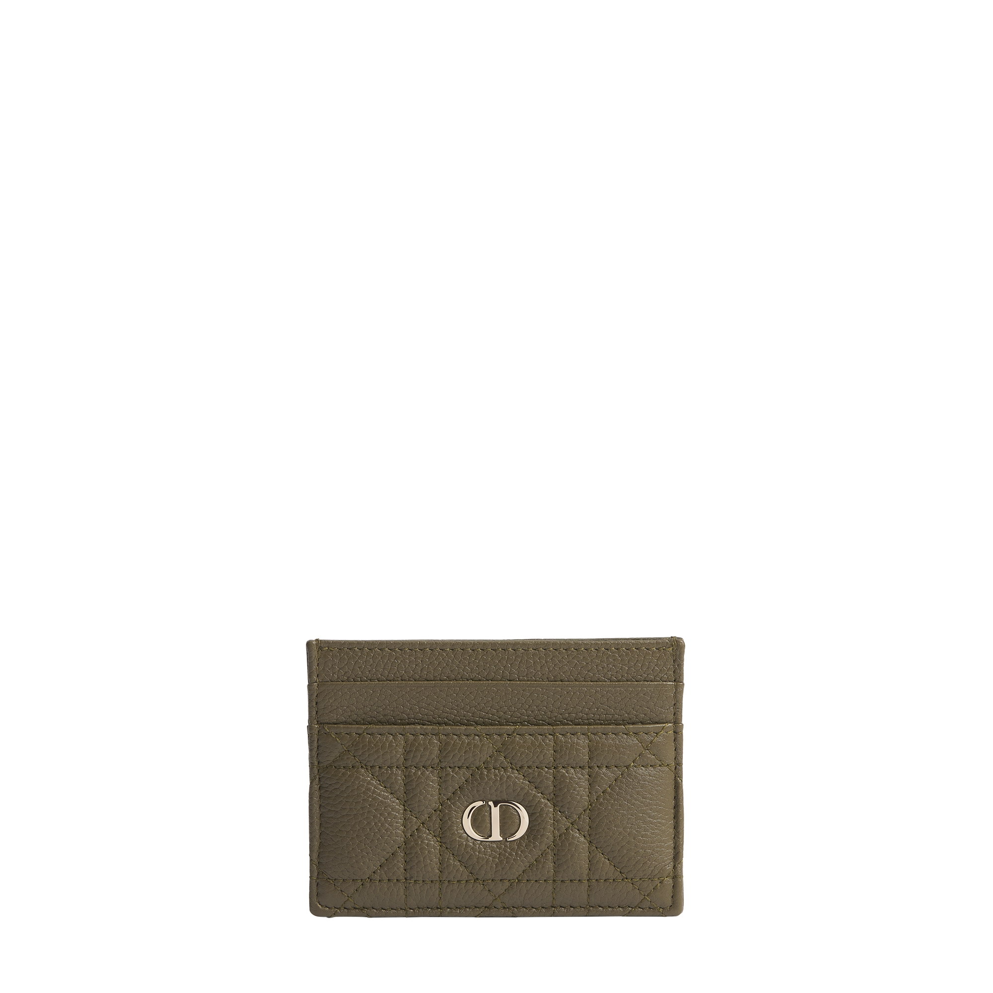  Khaki Grained Cannage Calfskin