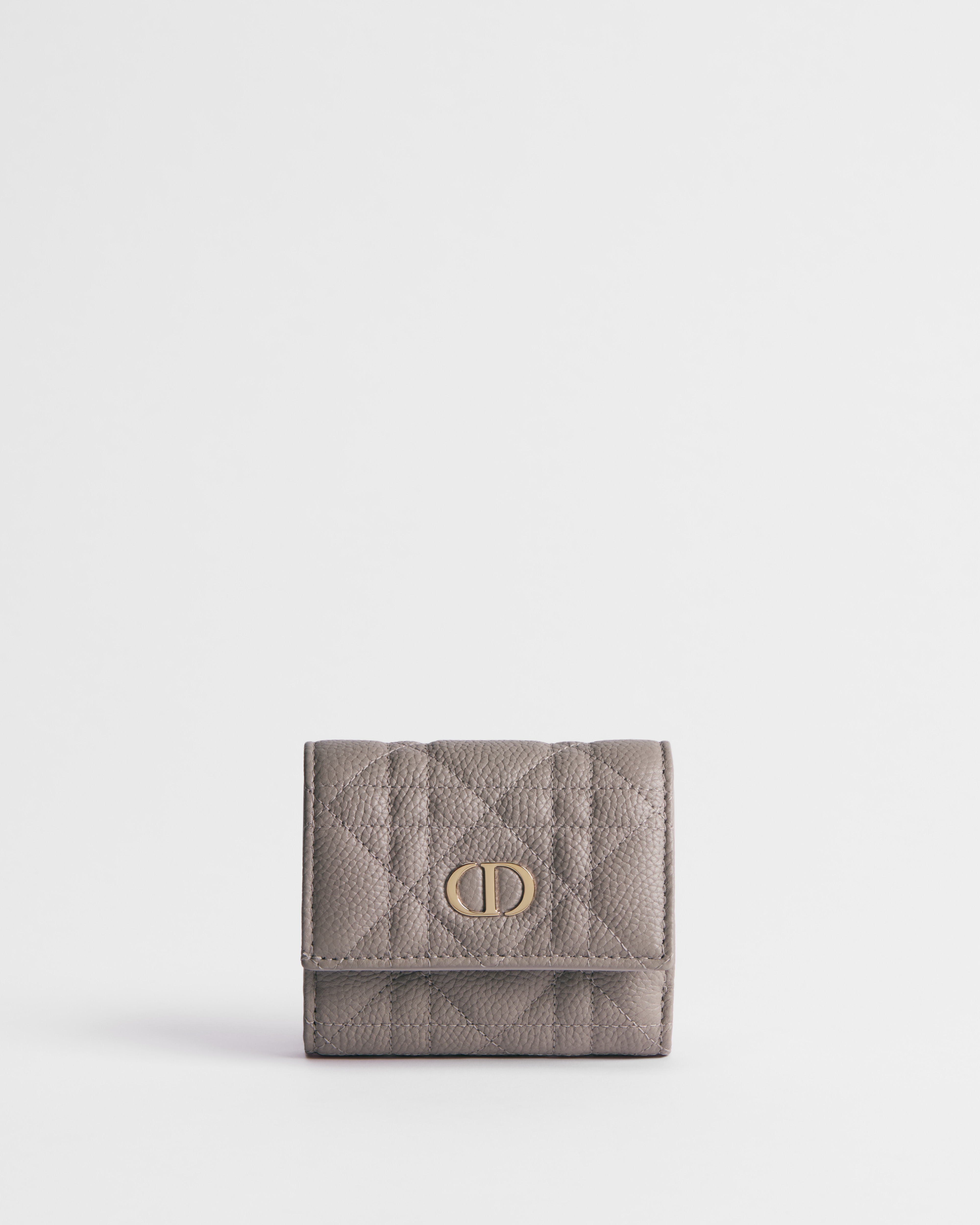 Dior Caro Hibiscus ウォレット カナージュ グレインドカーフスキン E01