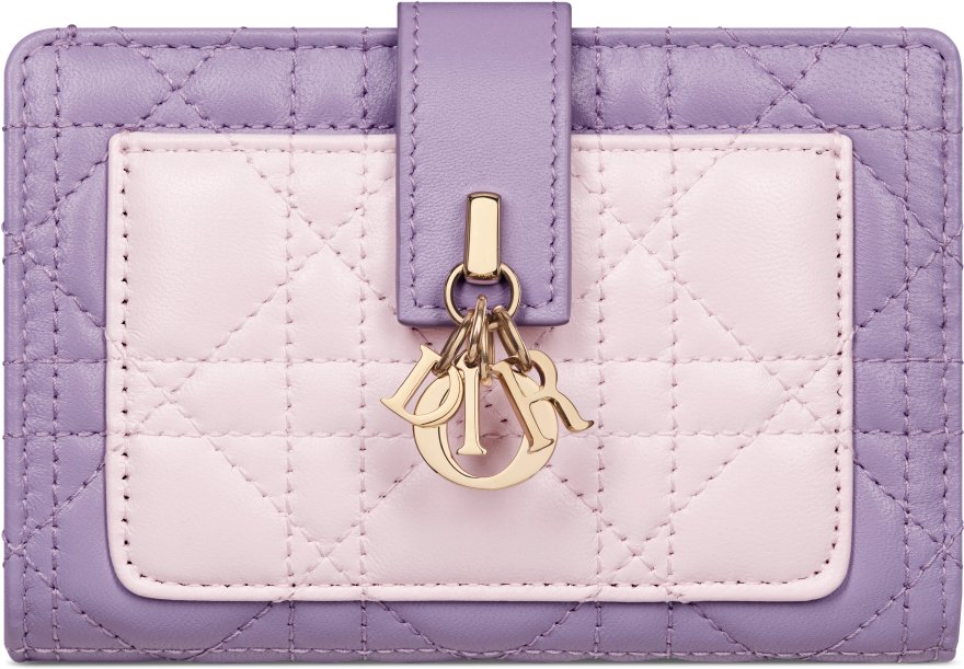 DIOR | My Dior Dittany ウォレット カナージュ ラムスキン