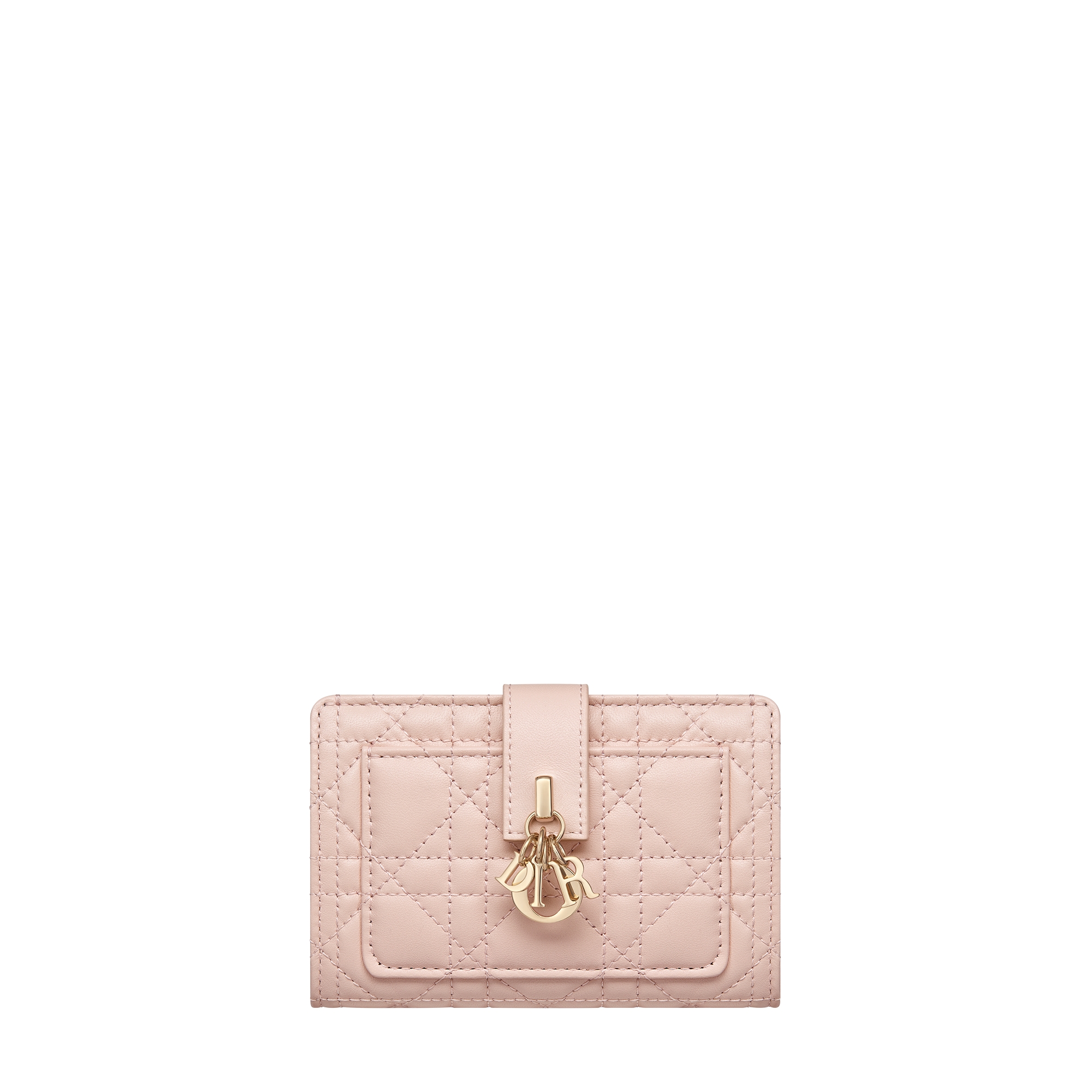  Powder Pink Cannage Lambskin
