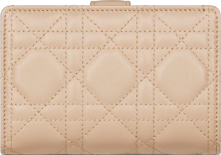 DIOR | My Dior 2つ折りポケットウォレット カナージュ ラムスキン 