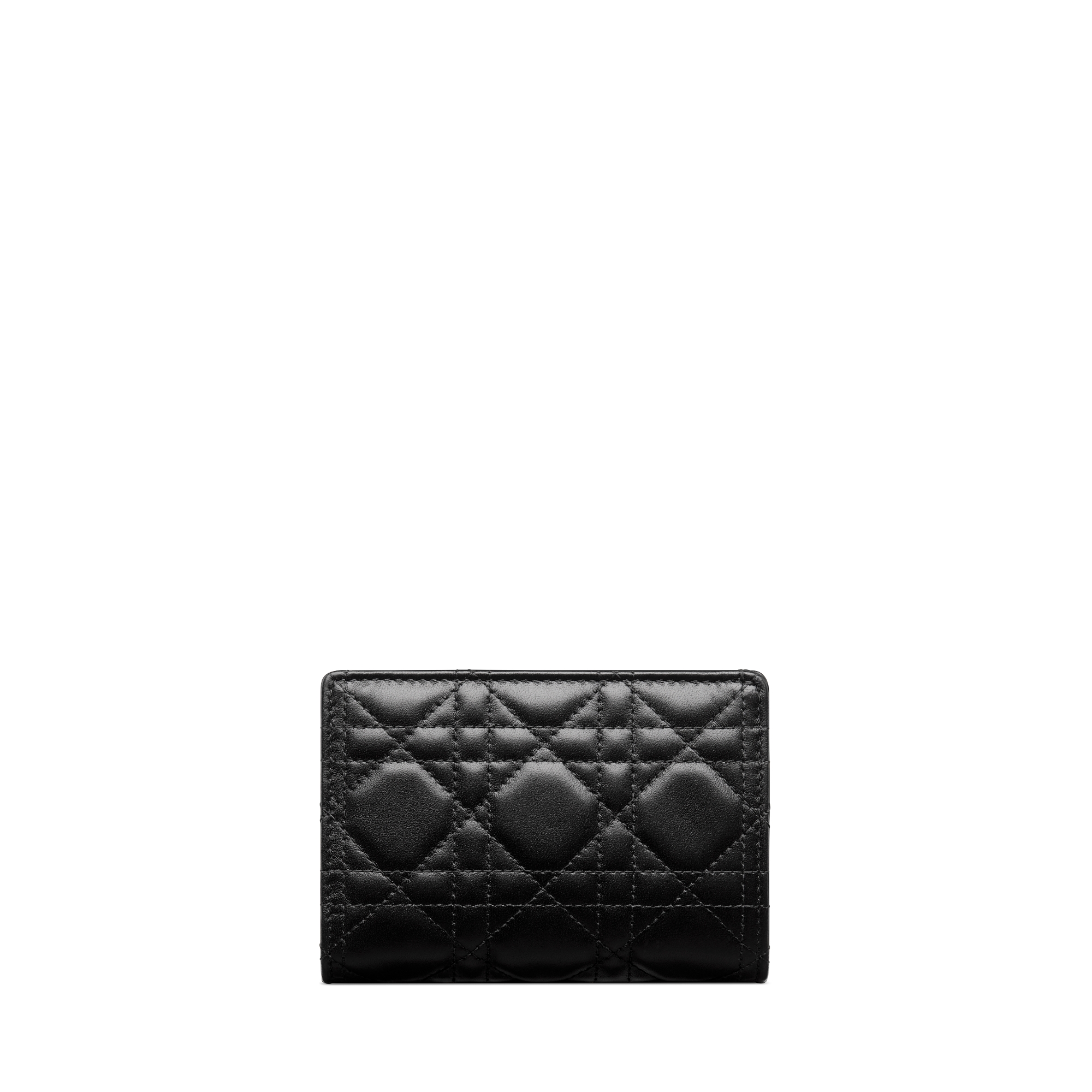 My Dior Dittany 지갑 블랙 까나쥬 양가죽 E08