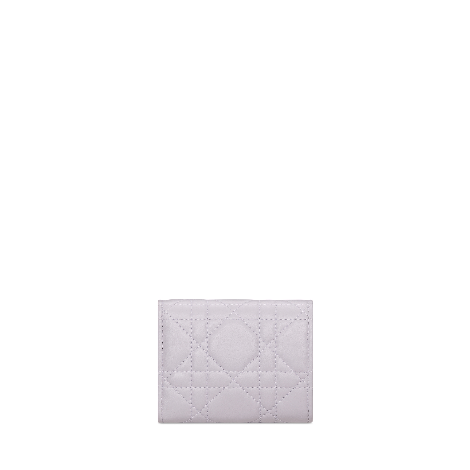My Dior Hibiscus L-Zip Wallet Three-Tone Lilac, Pale Pink and Sweet Pink Cannage Lambskin E08