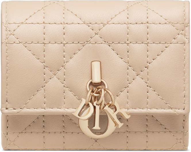 My Dior Hibiscus L-Zip Wallet Front view
