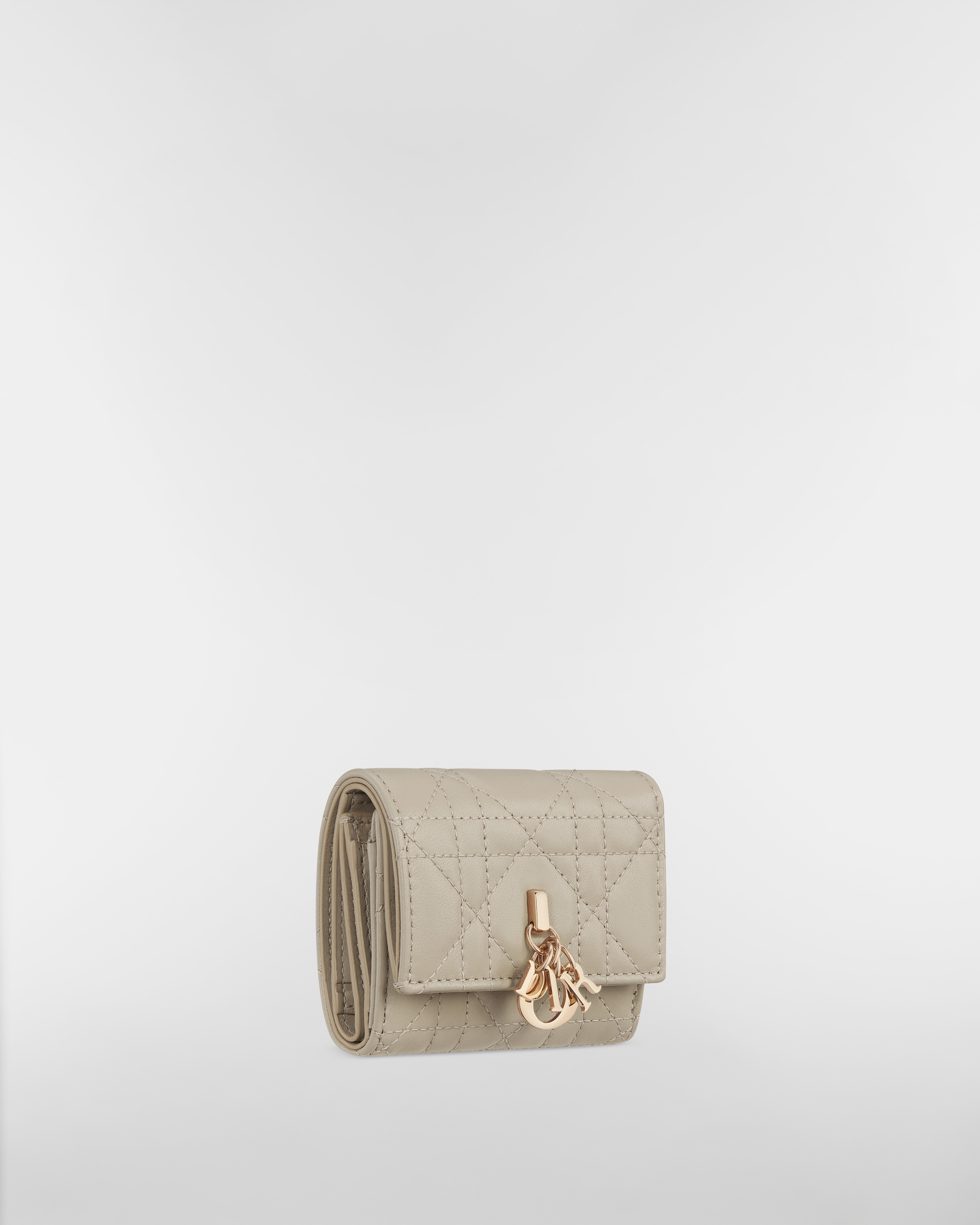 【日本限定】My Dior Hibiscus Lジップウォレット カナージュ ラムスキン E03