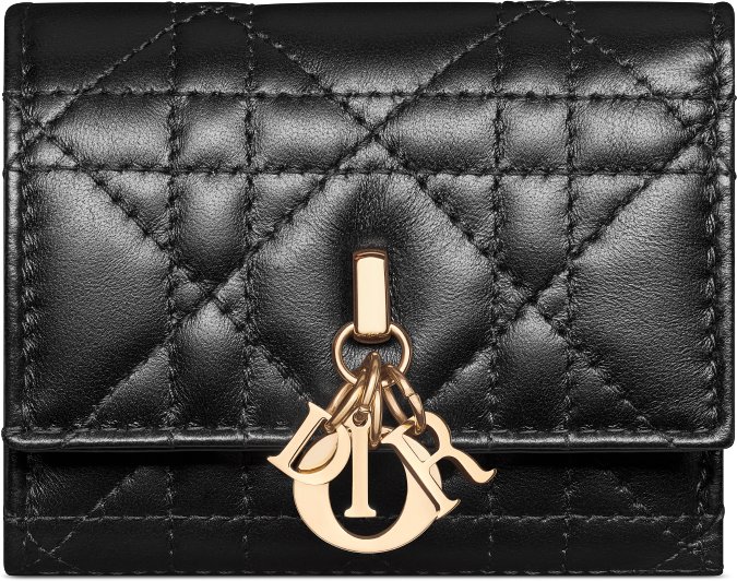 My Dior Hibiscus L-Zip Wallet Front view