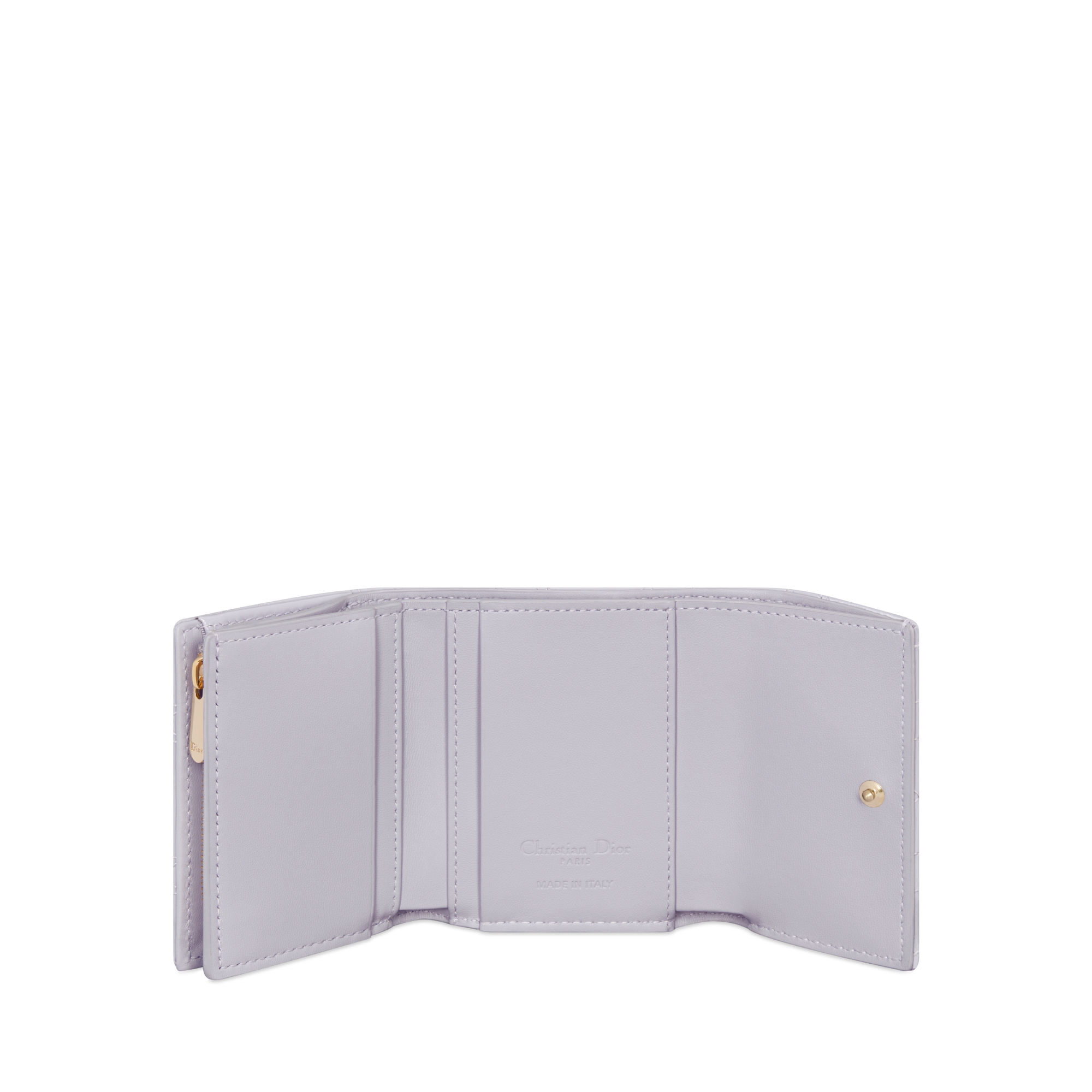 【日本限定】My Dior Hibiscus Lジップウォレット カナージュ パテントカーフスキン E07