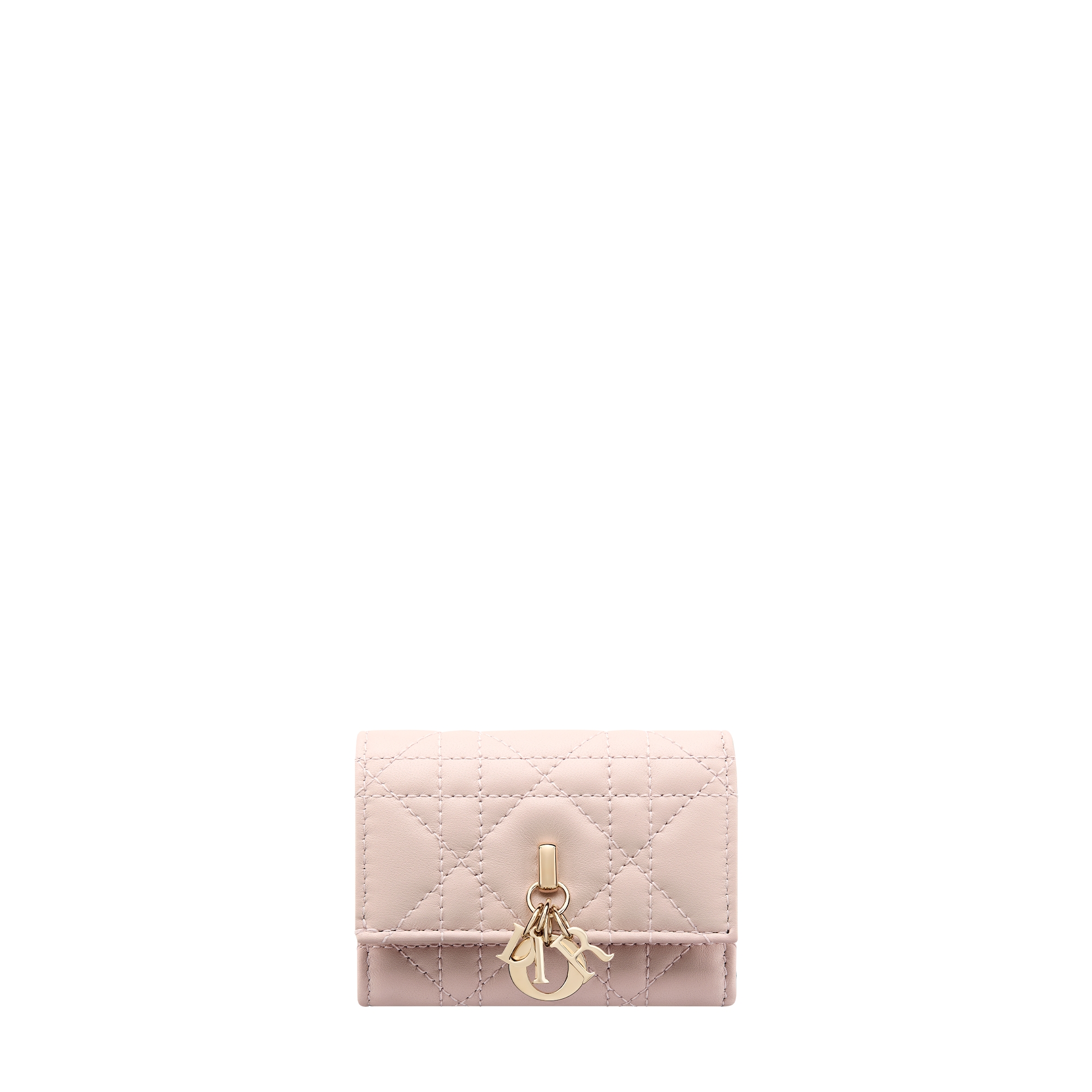  Powder Pink Cannage Lambskin
