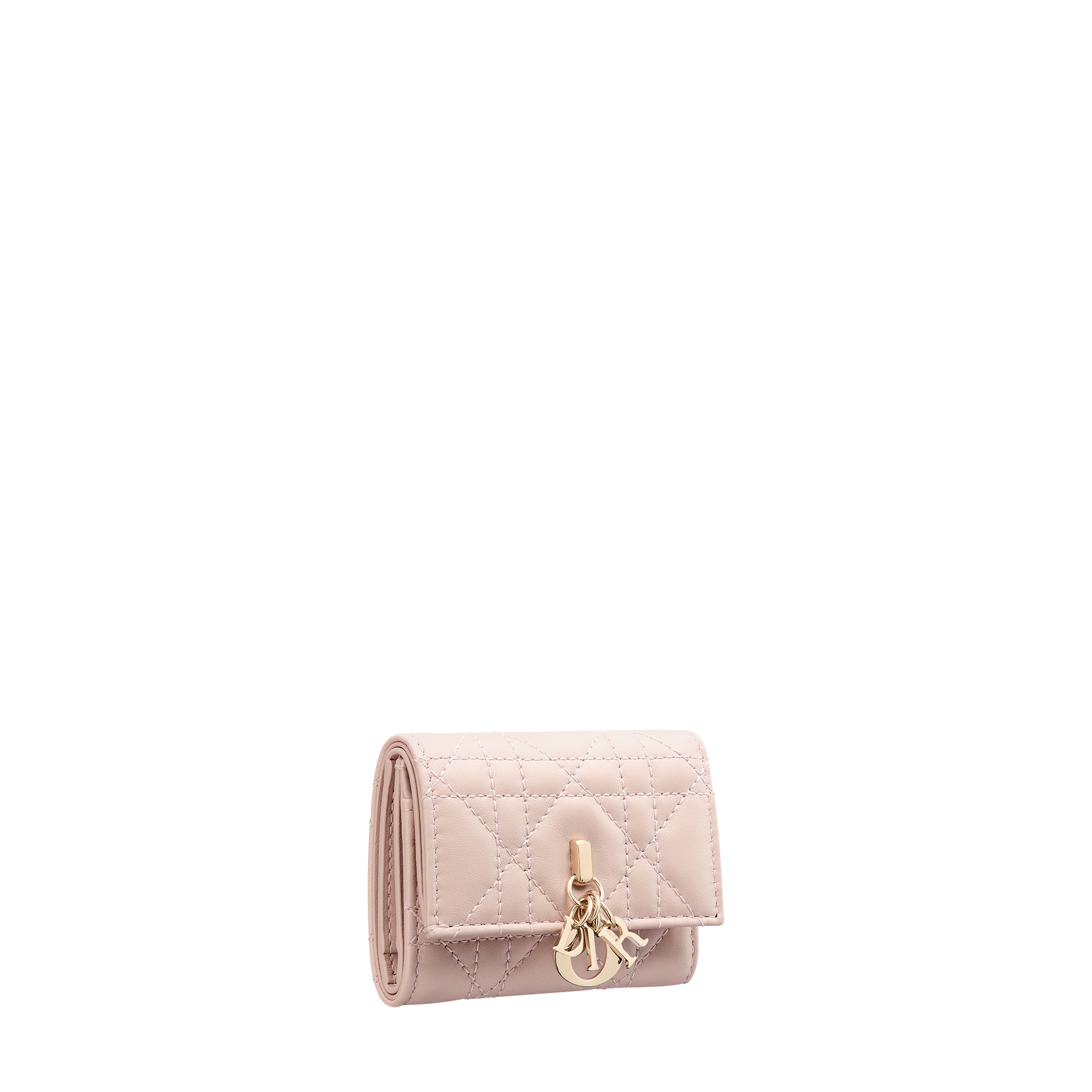 My Dior Veronia Wallet Powder Pink Cannage Lambskin E03