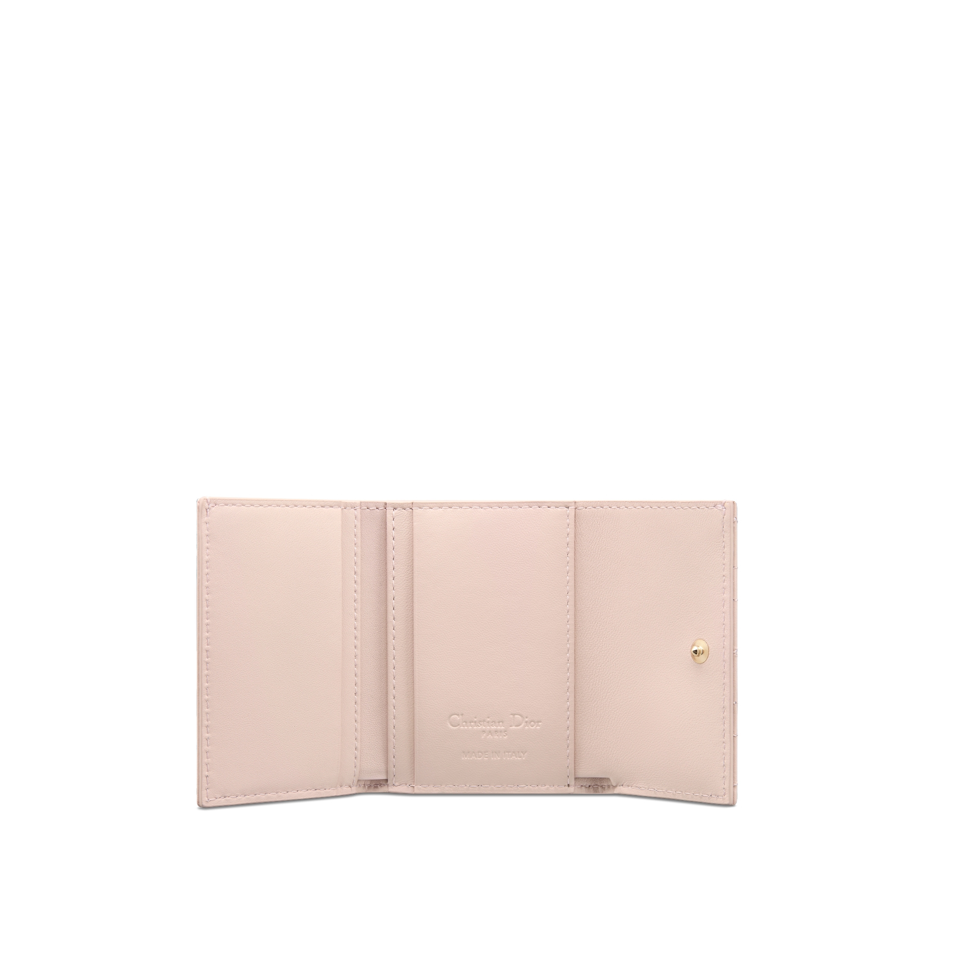 My Dior Veronia Wallet Powder Pink Cannage Lambskin E07