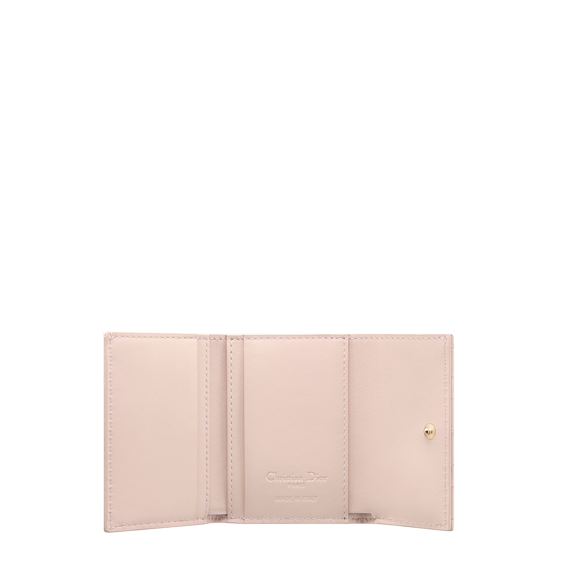 My Dior Veronia Wallet Powder Pink Cannage Lambskin E07