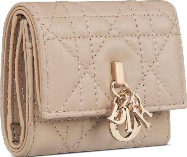 My Dior Veronia Wallet Three quarter closed view