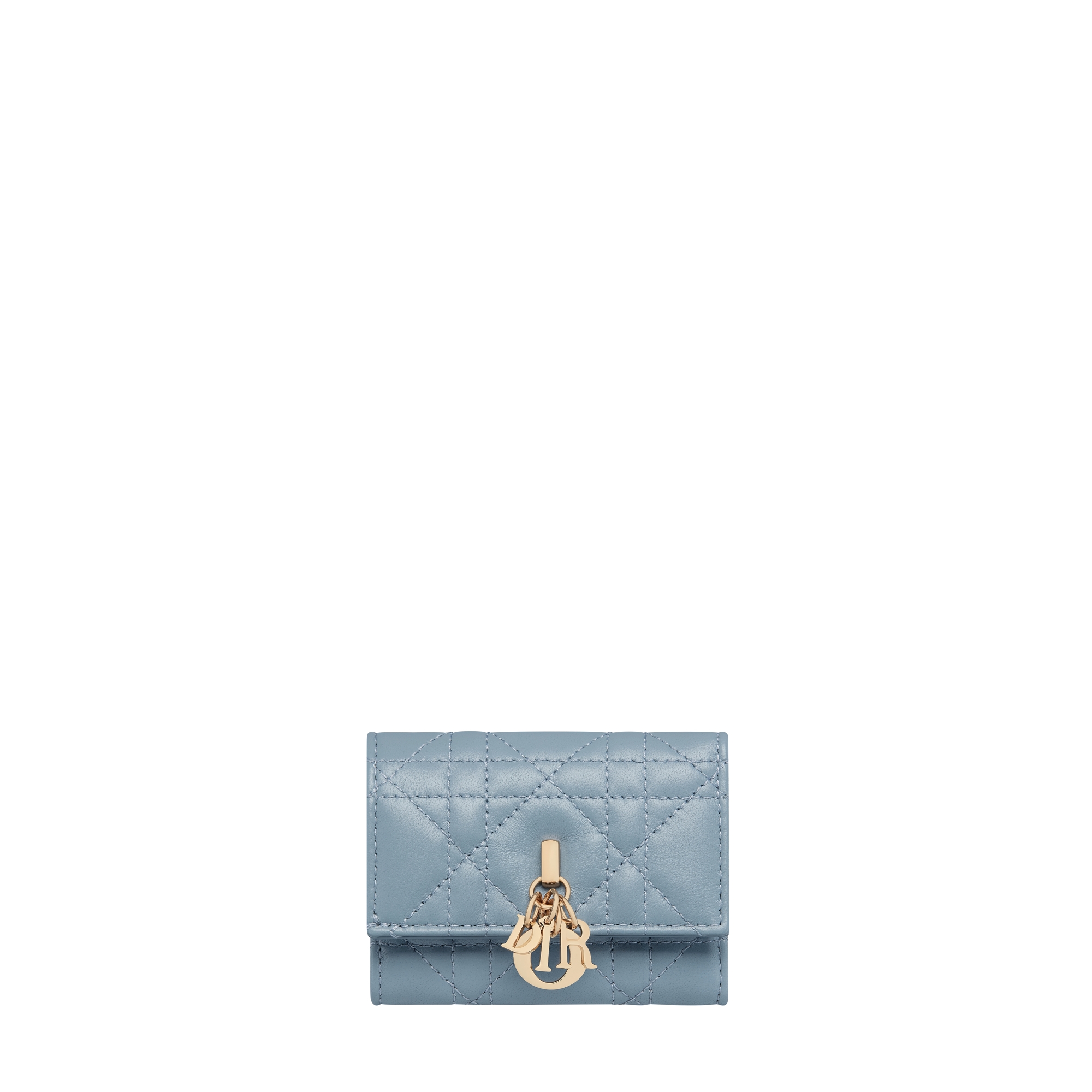  Cloud Blue Cannage Lambskin