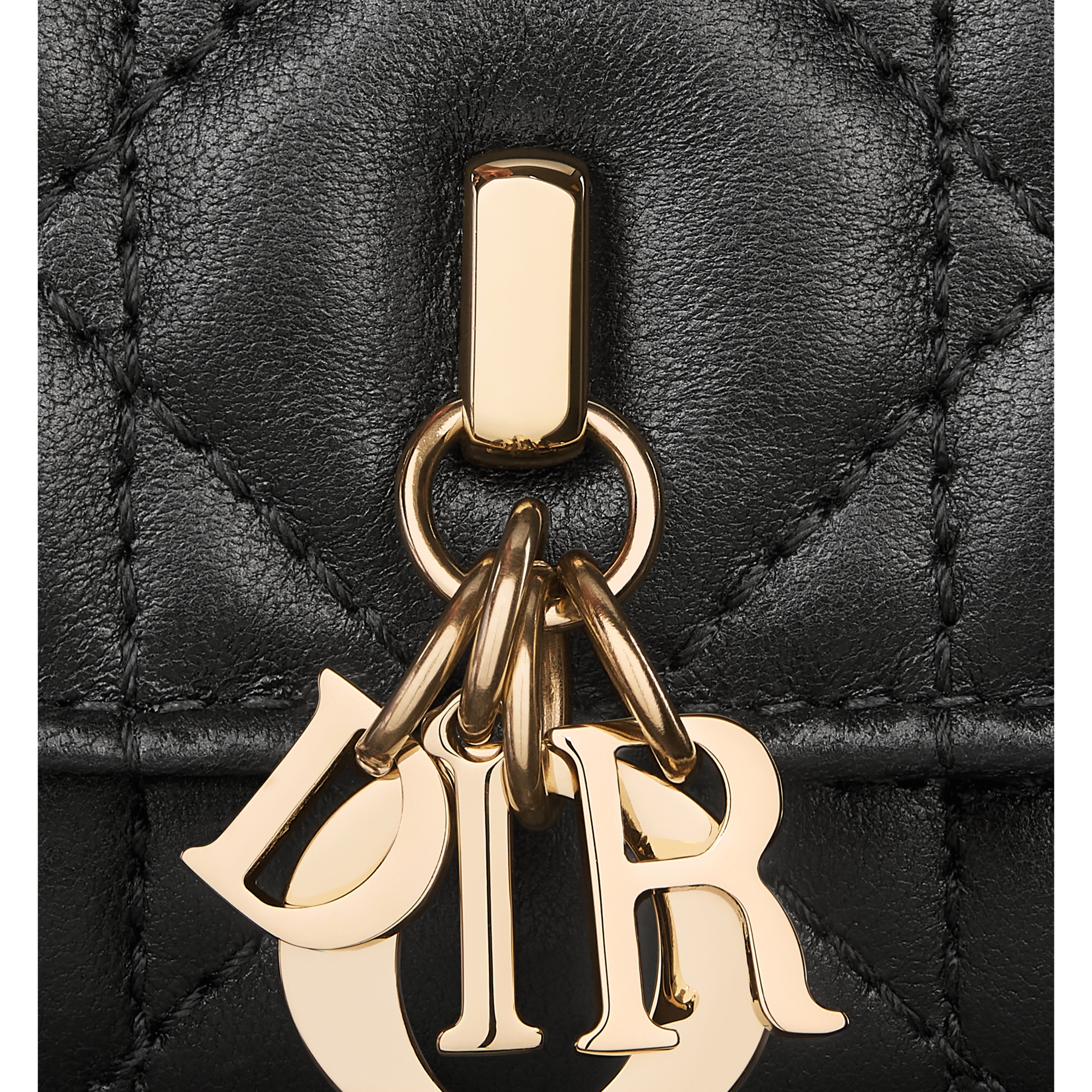 My Dior Veronia Wallet Black Cannage Lambskin E09