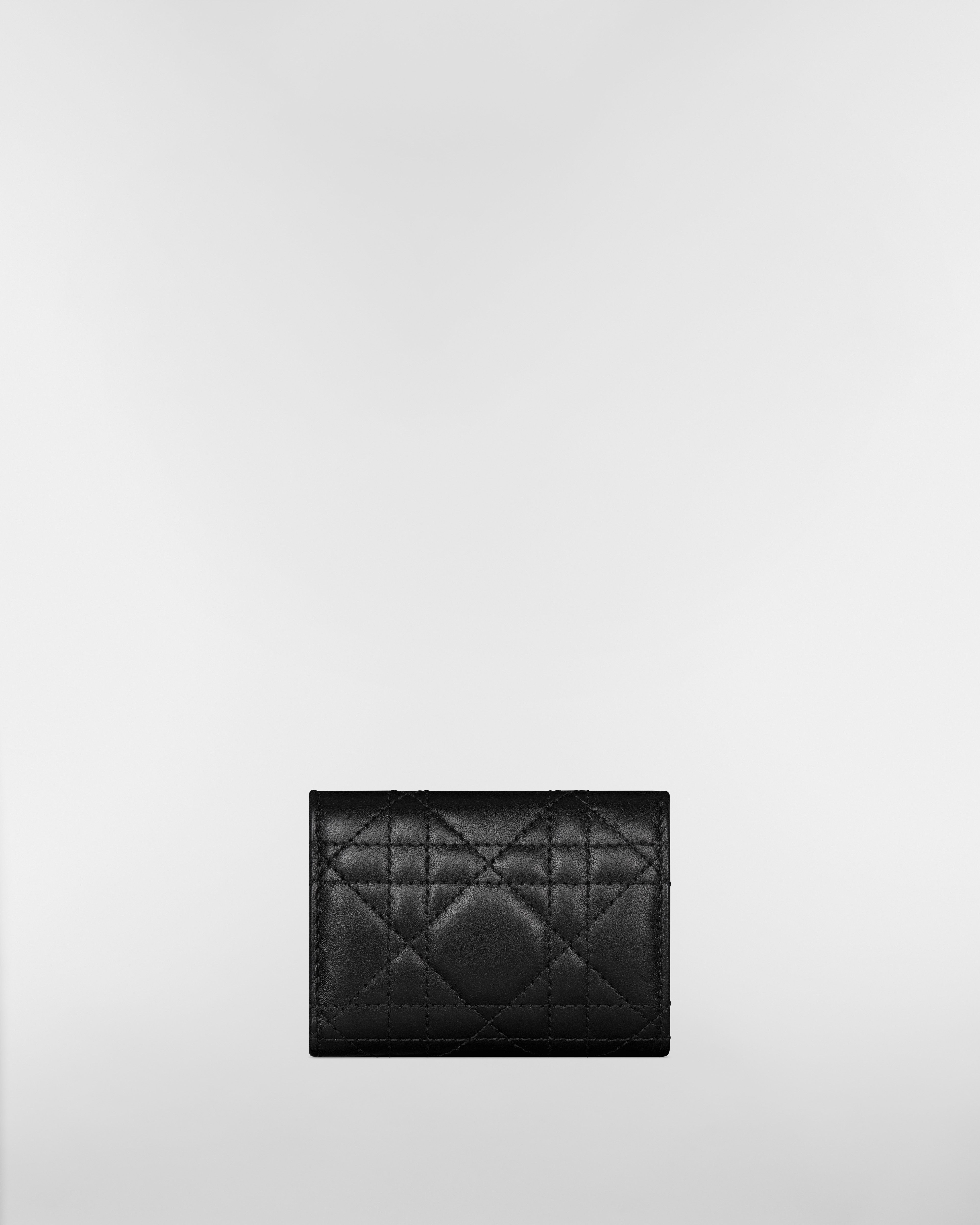 My Dior Veronia Wallet Black Cannage Lambskin E08
