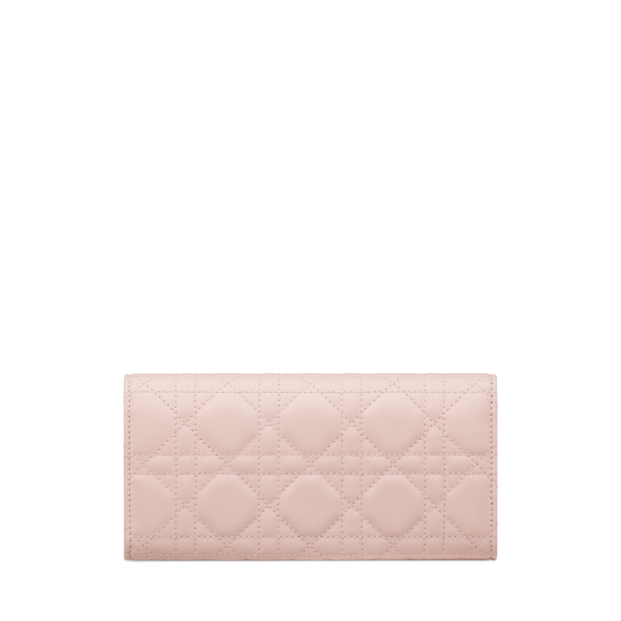 My Dior Violet Wallet Powder Pink Cannage Lambskin E08