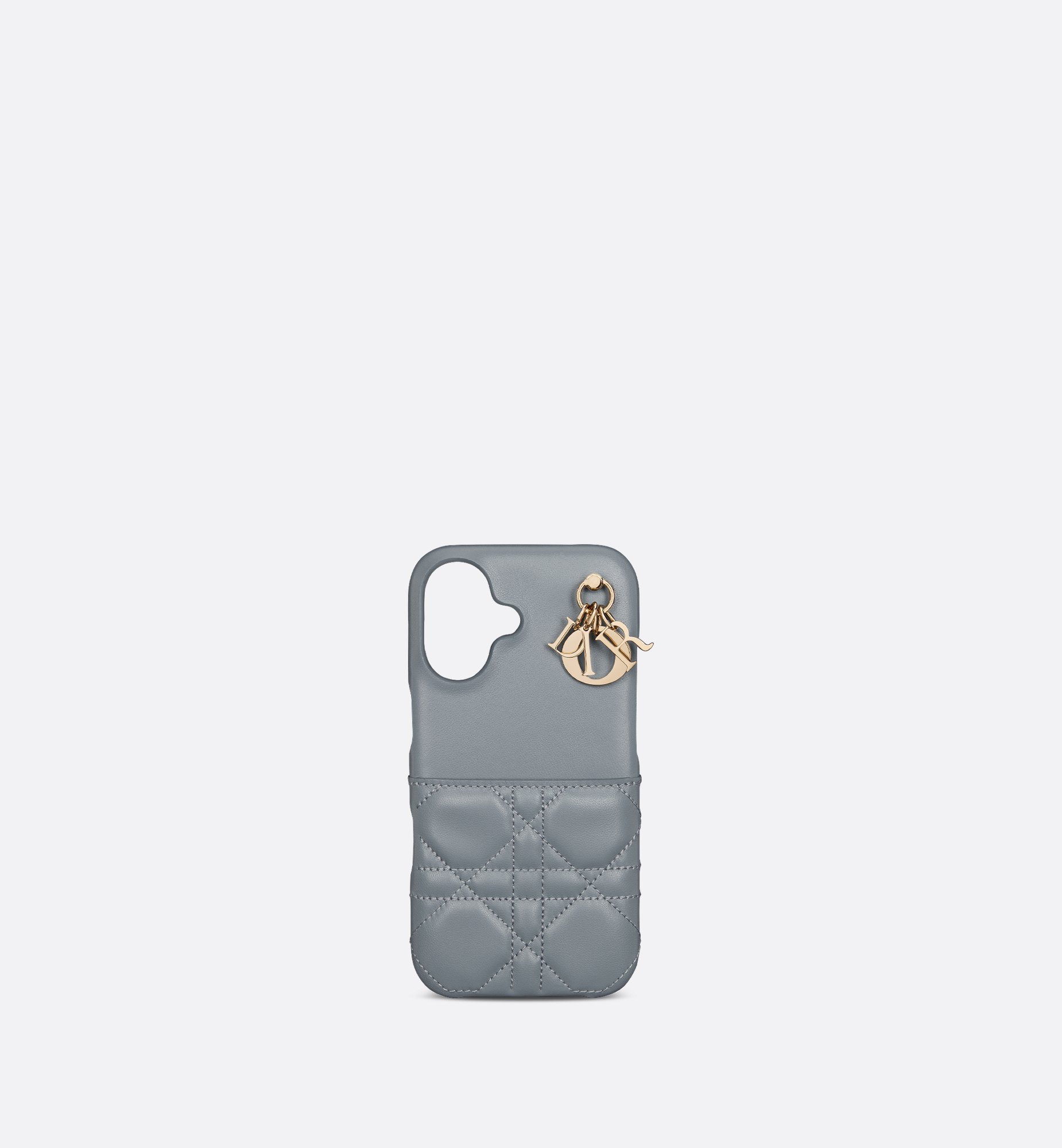 DIOR | Lady Dior iPhone 16 ケース カナージュ ラムスキン DIOR | Lady Dior iPhone 16 ケース カナージュ ラムスキン
