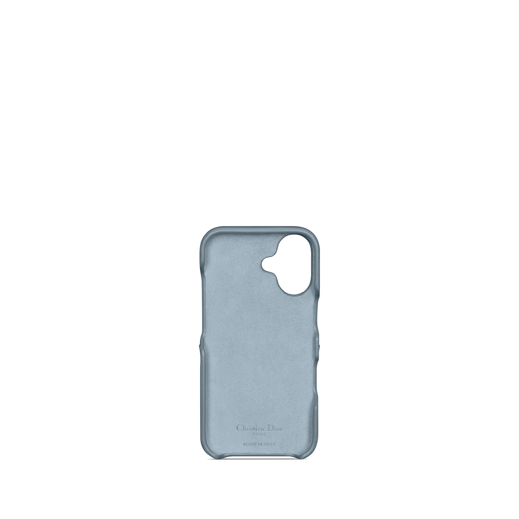 Lady Dior Cover for iPhone 16 Cloud Blue Cannage Lambskin | DIOR