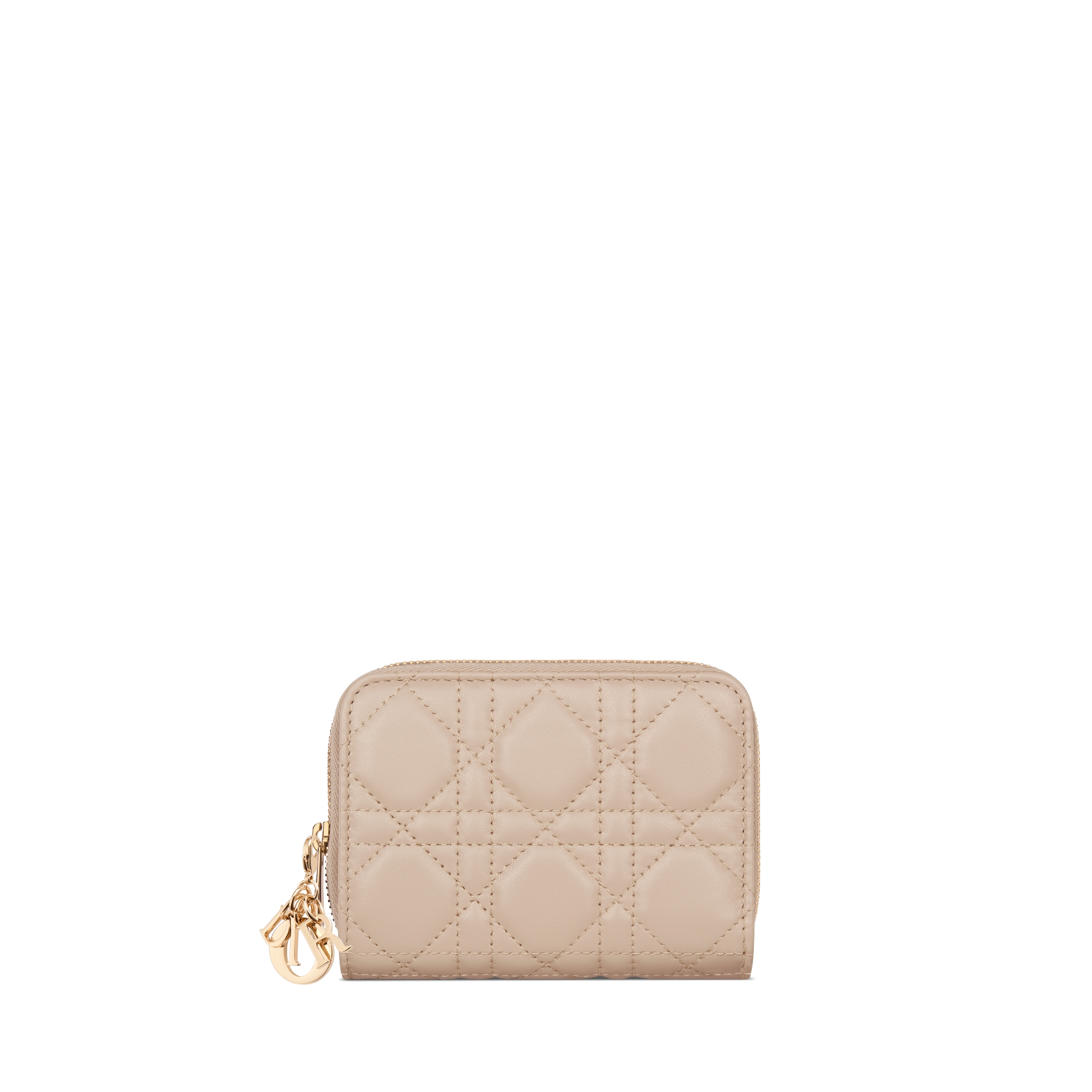 DIOR | 【日本限定】Lady Dior Scarlet ウォレット カナージュ ラムスキン