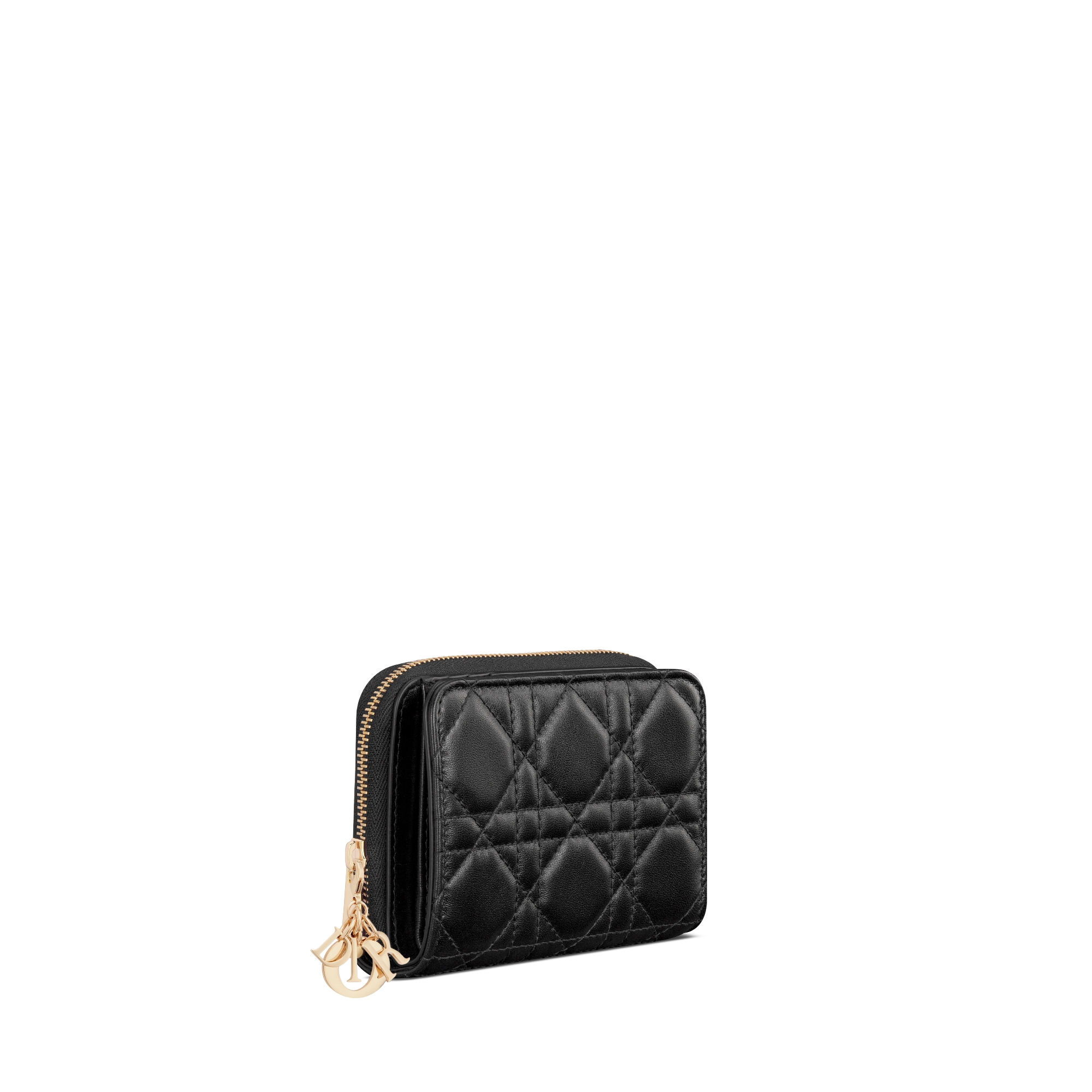 小物 Dior Lady Dior Medium Wallet Noir Medium Lady Dior