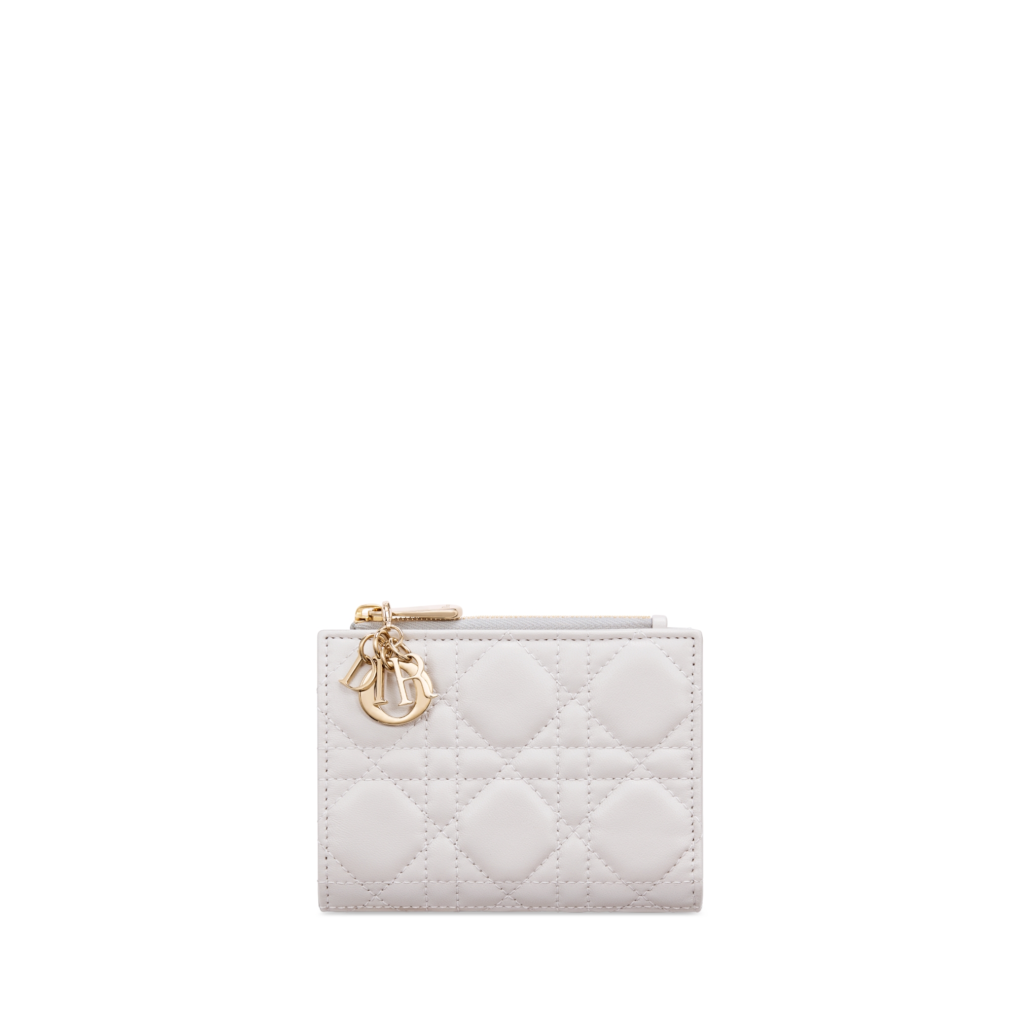 【日本限定】Lady Dior Dahlia ウォレット カナージュ ラムスキン E01
