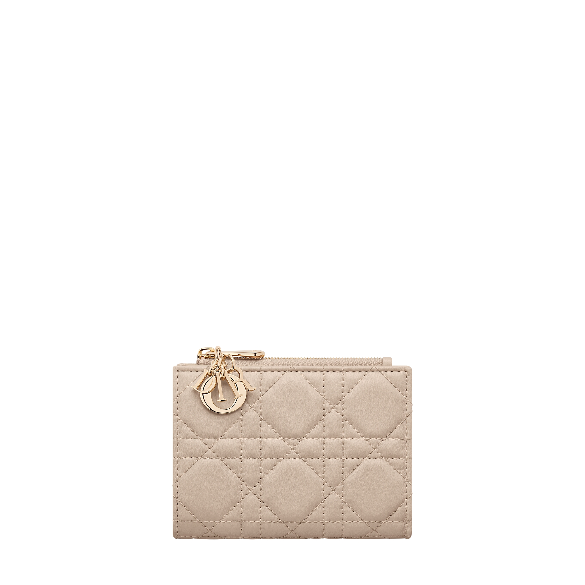  Powder Beige Cannage Lambskin