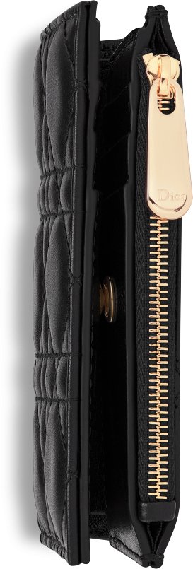 Lady Dior Dahlia Wallet Top shot view